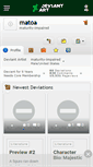 Mobile Screenshot of matoa.deviantart.com