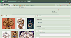 Desktop Screenshot of karinto.deviantart.com