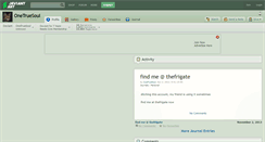 Desktop Screenshot of onetruesoul.deviantart.com