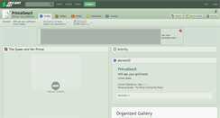 Desktop Screenshot of princedescil.deviantart.com