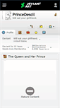 Mobile Screenshot of princedescil.deviantart.com