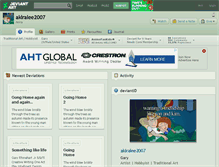 Tablet Screenshot of akiralee2007.deviantart.com