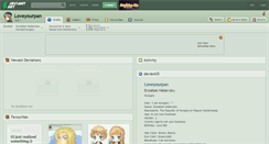 Desktop Screenshot of loveyourpan.deviantart.com