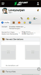 Mobile Screenshot of loveyourpan.deviantart.com