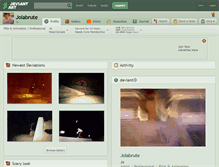 Tablet Screenshot of jolabrute.deviantart.com