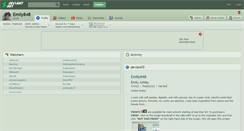 Desktop Screenshot of emily848.deviantart.com