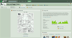 Desktop Screenshot of joke-and-dagger-club.deviantart.com