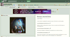 Desktop Screenshot of anotherdamian.deviantart.com