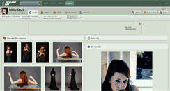 Desktop Screenshot of gillianstock.deviantart.com