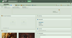 Desktop Screenshot of narusaku.deviantart.com