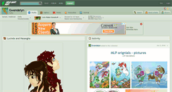 Desktop Screenshot of gwendelyn.deviantart.com