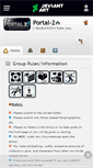 Mobile Screenshot of portal-2.deviantart.com