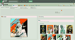 Desktop Screenshot of nirmak.deviantart.com