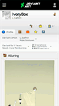 Mobile Screenshot of ivorybox.deviantart.com