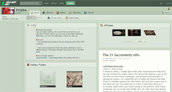 Desktop Screenshot of 11121.deviantart.com