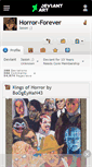 Mobile Screenshot of horror-forever.deviantart.com