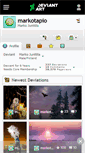 Mobile Screenshot of markotapio.deviantart.com