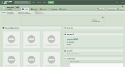 Desktop Screenshot of murph12345.deviantart.com