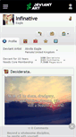 Mobile Screenshot of infinative.deviantart.com