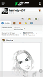 Mobile Screenshot of harriety-657.deviantart.com