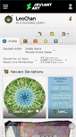 Mobile Screenshot of leochan.deviantart.com