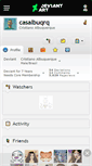 Mobile Screenshot of casalbuqrq.deviantart.com