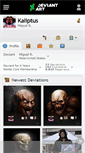 Mobile Screenshot of kaliptus.deviantart.com