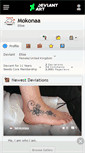 Mobile Screenshot of mokonaa.deviantart.com