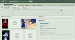 Desktop Screenshot of kerosenedeluxe.deviantart.com