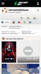 Mobile Screenshot of kerosenedeluxe.deviantart.com