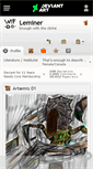 Mobile Screenshot of leminer.deviantart.com