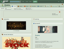 Tablet Screenshot of dwerno.deviantart.com