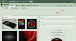 Desktop Screenshot of kokaine.deviantart.com