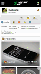 Mobile Screenshot of kokaine.deviantart.com