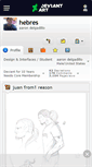 Mobile Screenshot of hebres.deviantart.com