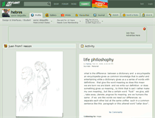 Tablet Screenshot of hebres.deviantart.com