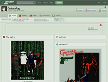 Tablet Screenshot of guineapog.deviantart.com
