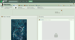Desktop Screenshot of blue-fusion.deviantart.com