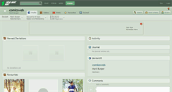 Desktop Screenshot of comicsweb.deviantart.com