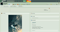 Desktop Screenshot of hiraku07.deviantart.com