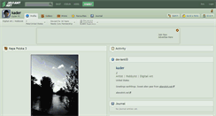 Desktop Screenshot of kader.deviantart.com