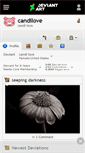 Mobile Screenshot of candilove.deviantart.com