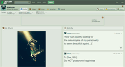 Desktop Screenshot of ironicon.deviantart.com