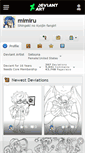 Mobile Screenshot of mimiru.deviantart.com