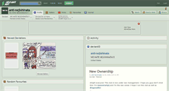 Desktop Screenshot of anti-nejixhinata.deviantart.com
