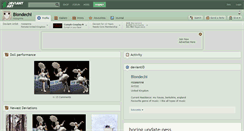 Desktop Screenshot of blondechi.deviantart.com