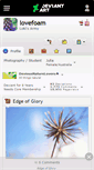 Mobile Screenshot of lovefoam.deviantart.com