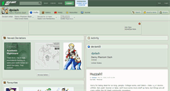 Desktop Screenshot of dpslash.deviantart.com