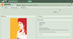 Desktop Screenshot of littlegirl88.deviantart.com