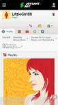 Mobile Screenshot of littlegirl88.deviantart.com